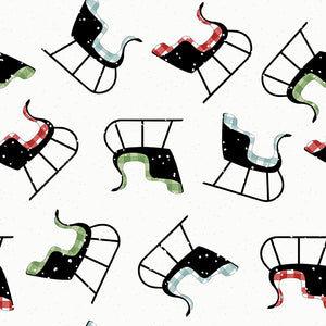 White as Snow - Sleigh Toss White by J. Wecker Frisch