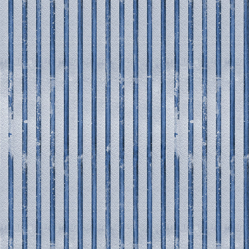 White as Snow - Scarf Stripe Blue by J. Wecker Frisch