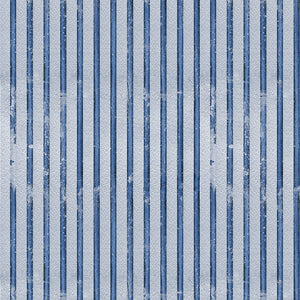 White as Snow - Scarf Stripe Blue by J. Wecker Frisch