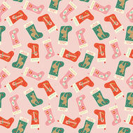 Holiday Cheer - Stockings Pink by My Mind's Eye