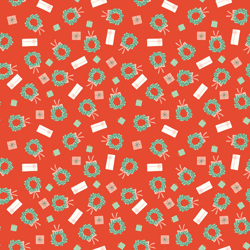 Holiday Cheer - Wreaths Red by My Mind's Eye