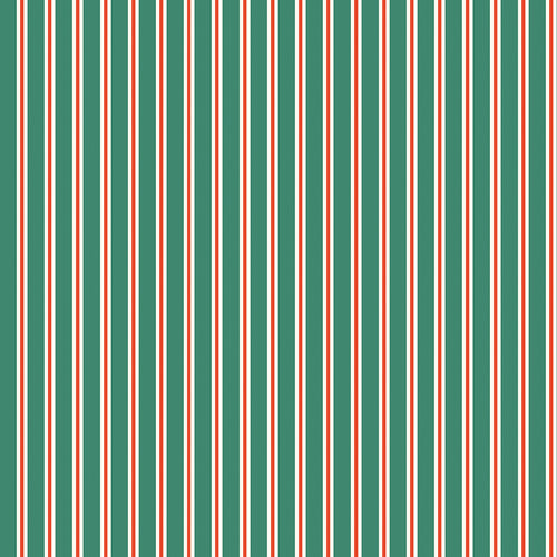 Holiday Cheer - Stripes Green by My Mind's Eye