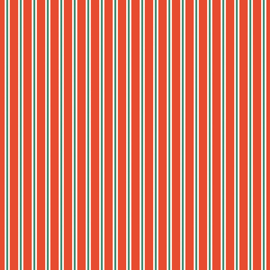 Holiday Cheer - Stripes Red by My Mind's Eye