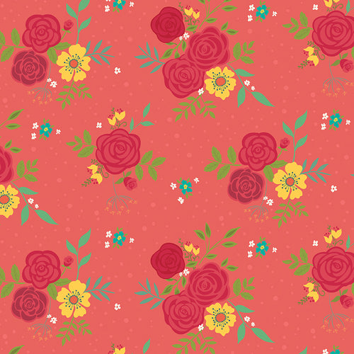 Market Street - Main Tea Rose by Heather Peterson