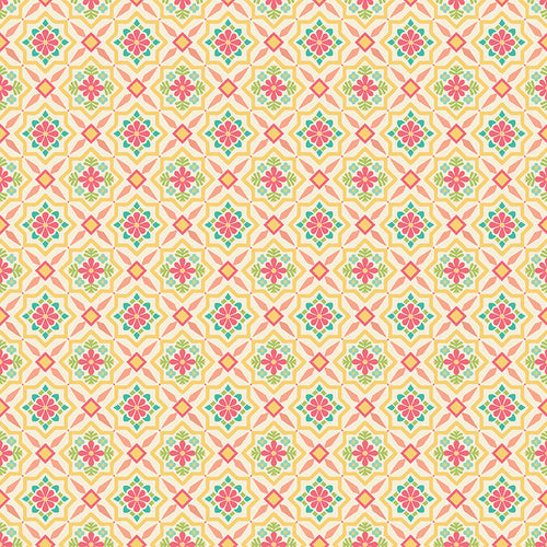 Market Street - Tiles Cream by Heather Peterson
