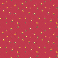 Market Street - Flower Grid Berry by Heather Peterson