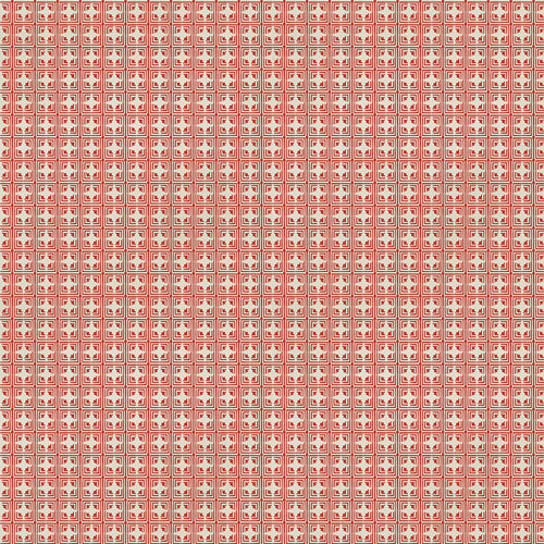 Hop Hop Hooray - Tiles Flax by Teresa Kogut
