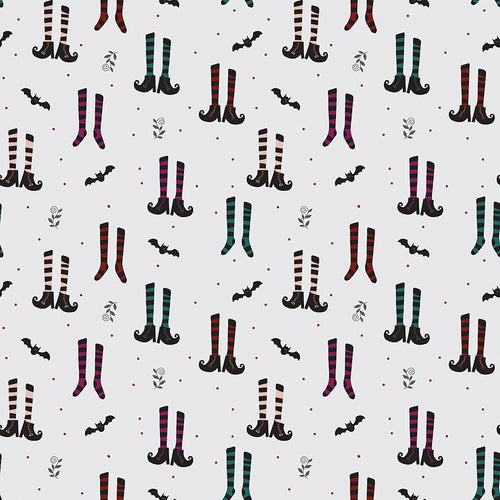Little Witch - Witches Socks Smoke by Jennifer Long