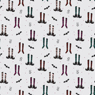 Little Witch - Witches Socks Smoke by Jennifer Long