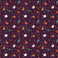 Little Witch - Pumpkin Patch Purple by Jennifer Long