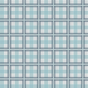 Albion - Plaid Blue by Amy Smart