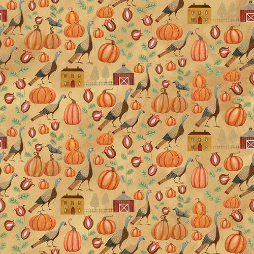 Bittersweet Farm - Turkey Hollow Harvest Gold by Teresa Kogut