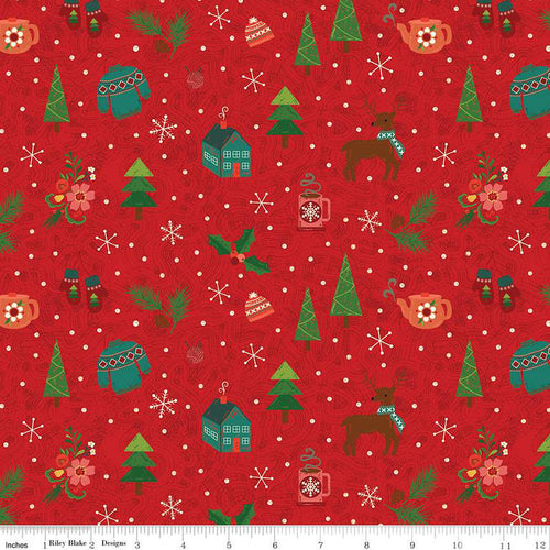 In From the Cold - Winter Mix Red by Heather Peterson