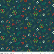 In From the Cold - Greenery Navy by Heather Peterson