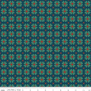 In From the Cold - Tiles Navy by Heather Peterson