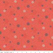 In From the Cold - Snowflakes Coral by Heather Peterson