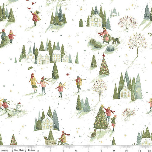 Magical Winterland - Winter Scene Snow by Lisa Audit