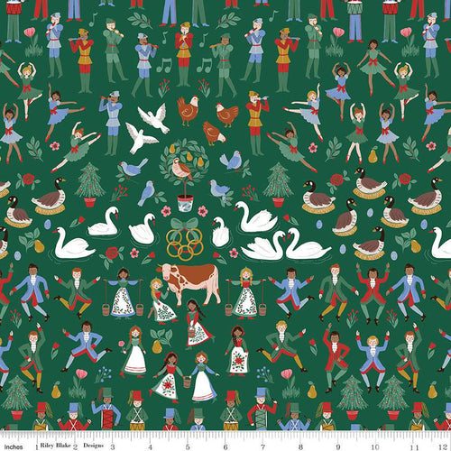A Pear-fect Christmas - Twelfth Day - Green by Cayla Naylor