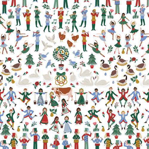 A Pear-fect Christmas - Twelfth Day - White by Cayla Naylor