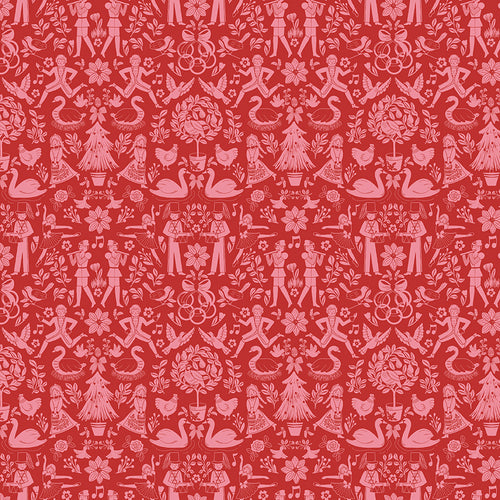 A Pear-fect Christmas - Lords A-Leaping - Coral by Cayla Naylor