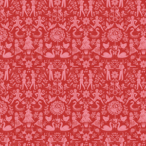 A Pear-fect Christmas - Lords A-Leaping - Coral by Cayla Naylor