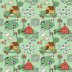 Farm Livin' Main Mint by Diane Labombarbe