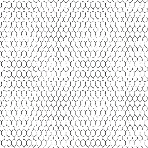 Farm Livin' Chicken Wire White by Diane Labombarbe