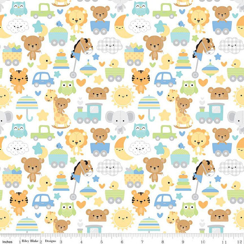 Special Delivery Main White by Doodlebug Design Inc.