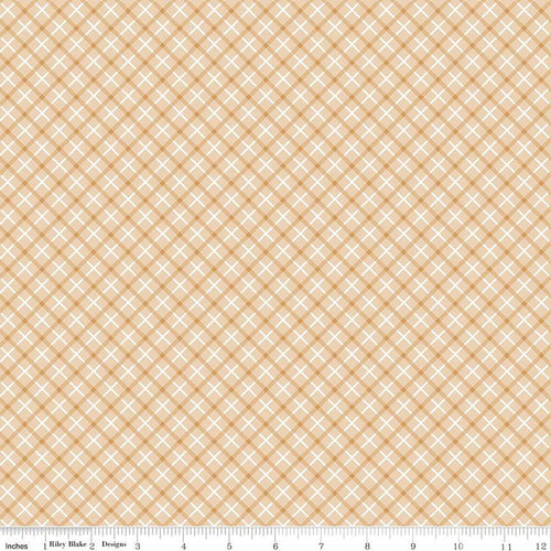 Special Delivery Plaid Brown by Doodlebug Design Inc.