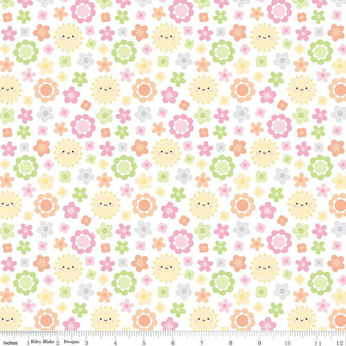 Bundle of Joy Blossoms White by Doodlebug Design Inc.