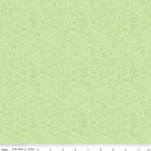 Bundle of Joy Tone-on-Tone Green by Doodlebug Design Inc.