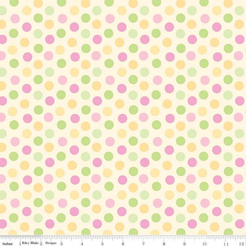 Bundle of Joy Dots Yellow by Doodlebug Design Inc.