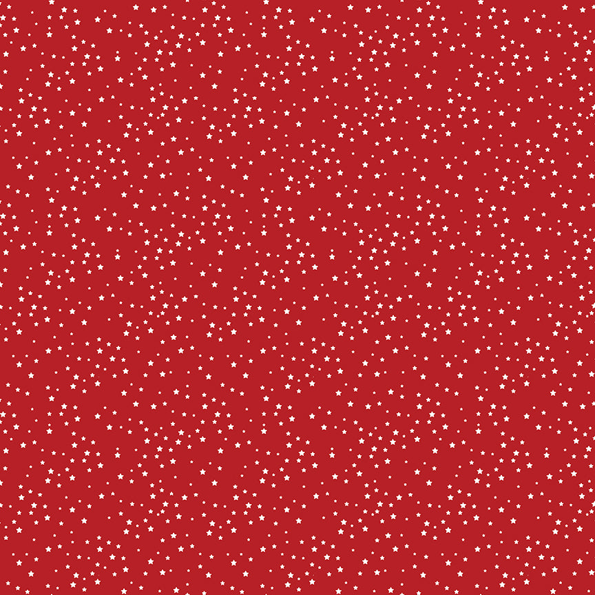 Stars and Strips Forever Stars Red by Lori Whitlock