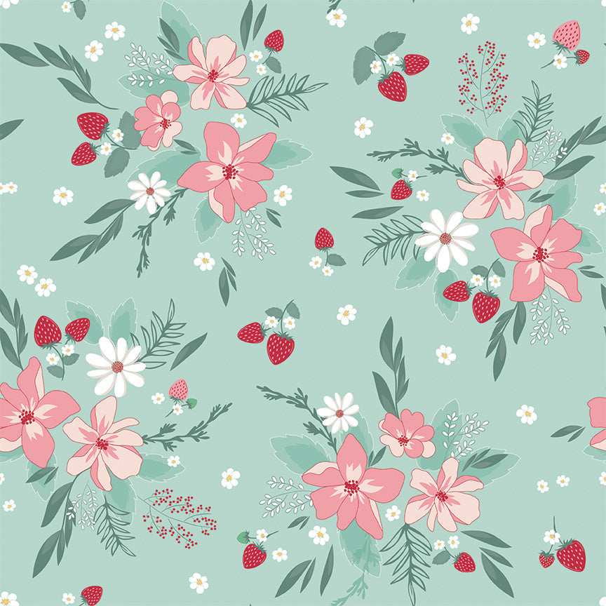 Berry Market - Main Mint by Beverly McCullough