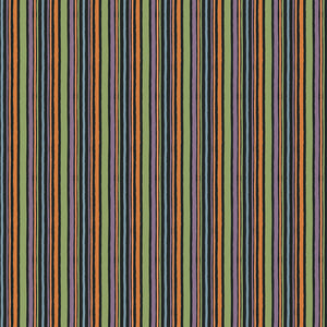 Trick or Treat Stripes Black by Lisa Audit