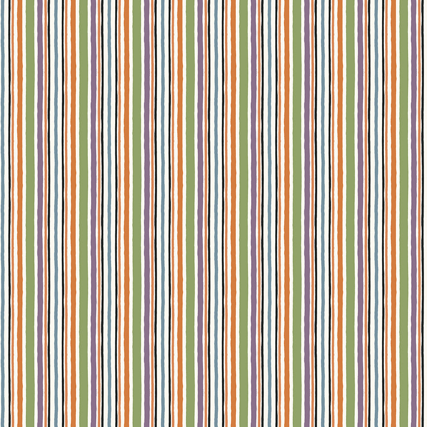 Trick or Treat Stripes Multi by Lisa Audit