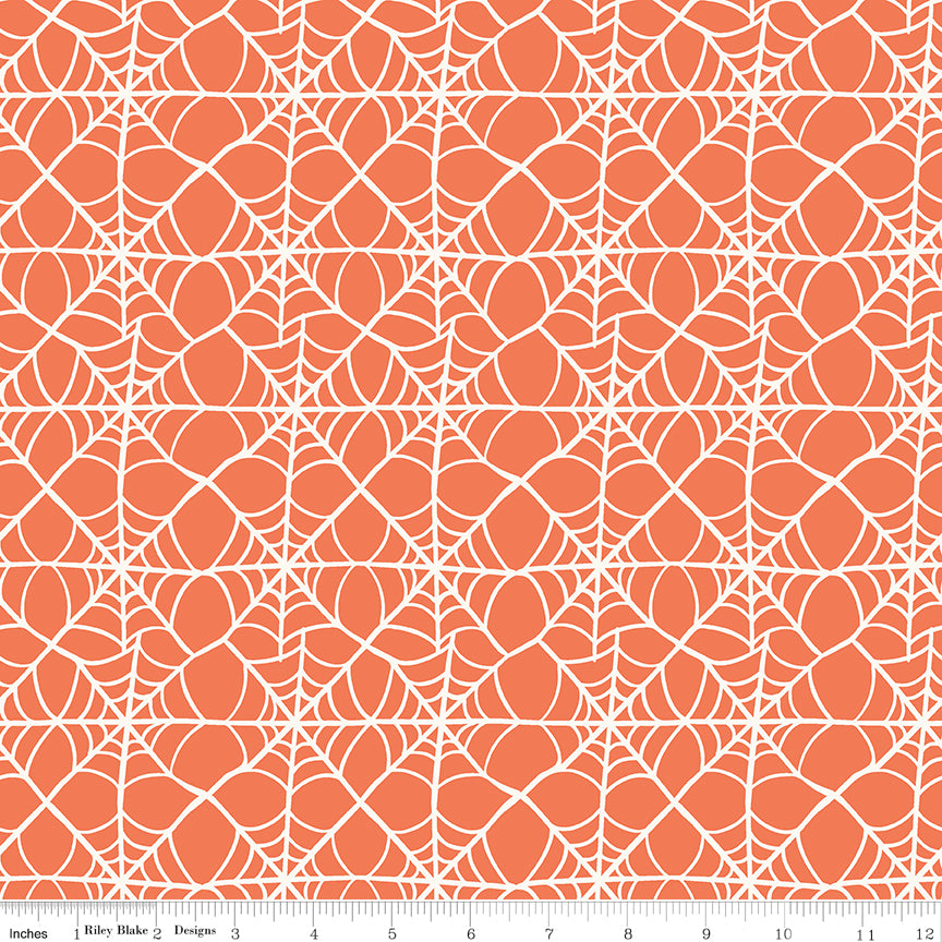 Hey Pumpkin - Webs Orange by My Mind's Eye