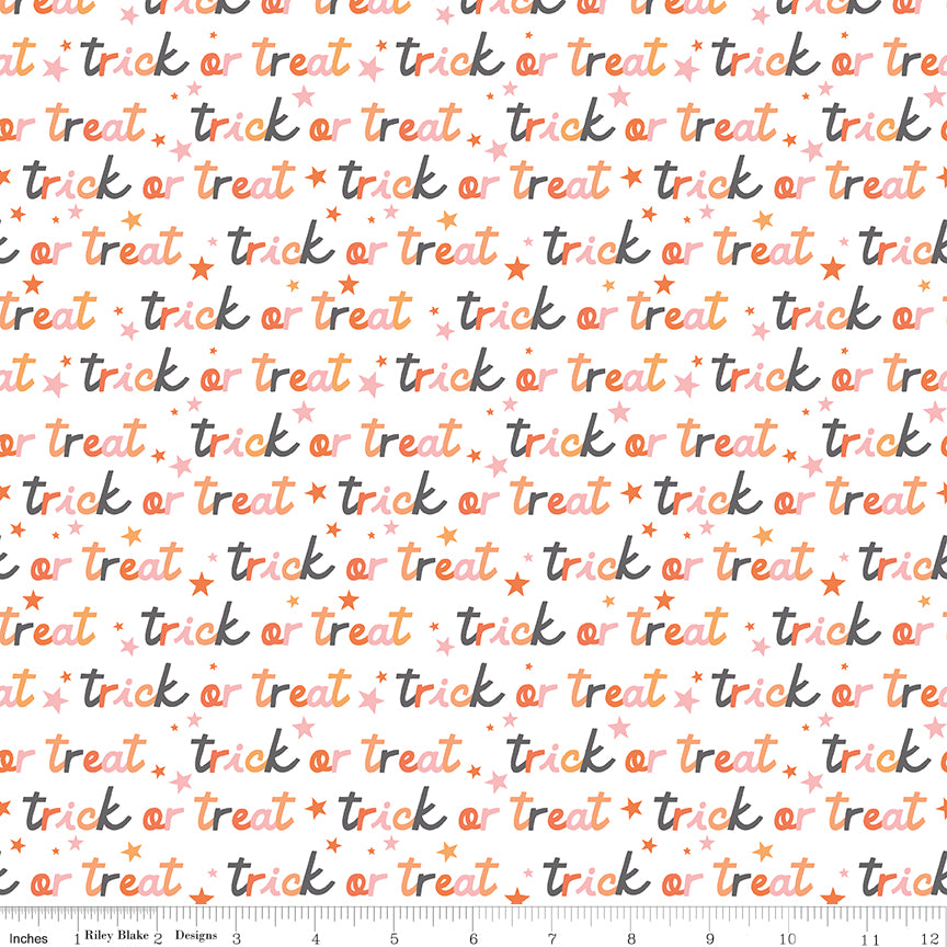 Hey Pumpkin - Trick or Treat White by My Mind's Eye