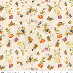 Ghoul Friends - Gourds Toss Cream by Teresa Kogut