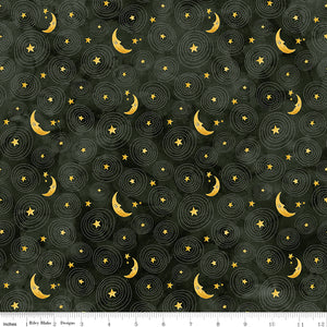 Ghoul Friends - Stars and Moon Black by Teresa Kogut