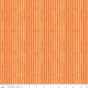 Ghoul Friends - Stripe Orange by Teresa Kogut