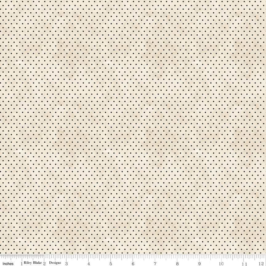 Ghoul Friends - Dots Cream by Teresa Kogut
