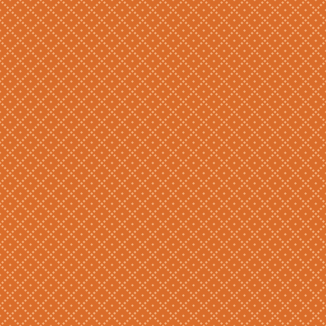 The Awe of Autumn Grid Orange by Sandy Gervais