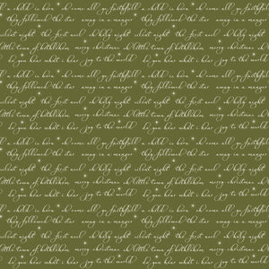 Glisten Text Green by Sandy Gervais