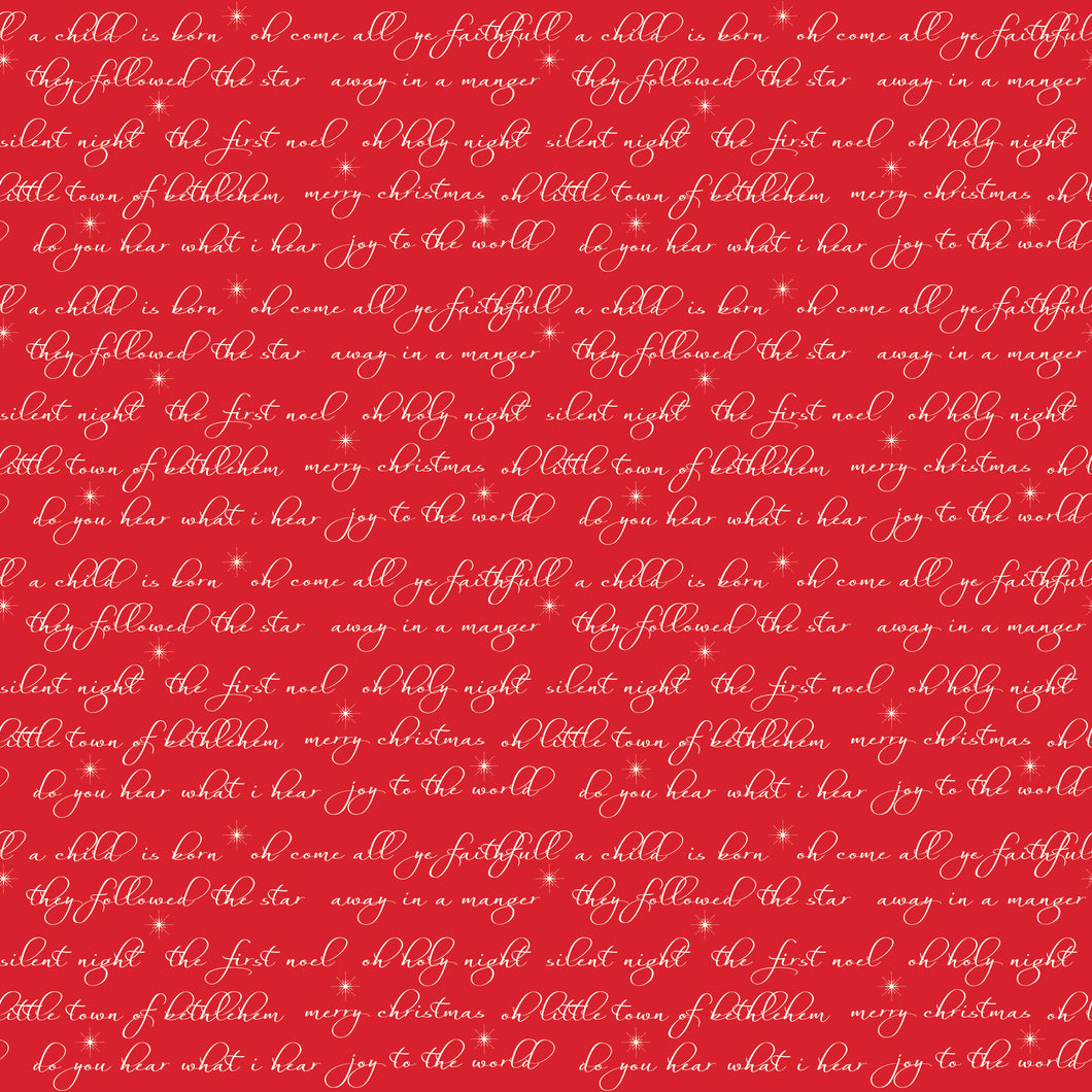 Glisten Text Red by Sandy Gervais