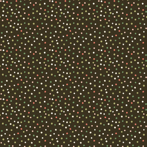 Glisten Dots Mocha by Sandy Gervais