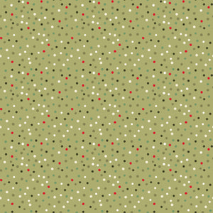 Glisten Dots Olive by Sandy Gervais