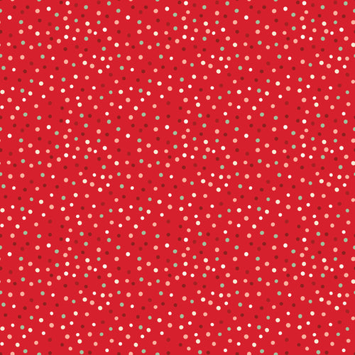 Glisten Dots Red by Sandy Gervais
