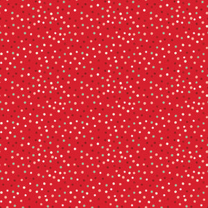 Glisten Dots Red by Sandy Gervais