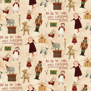 Naughty or Nice Toys Parchment by Teresa Kogut